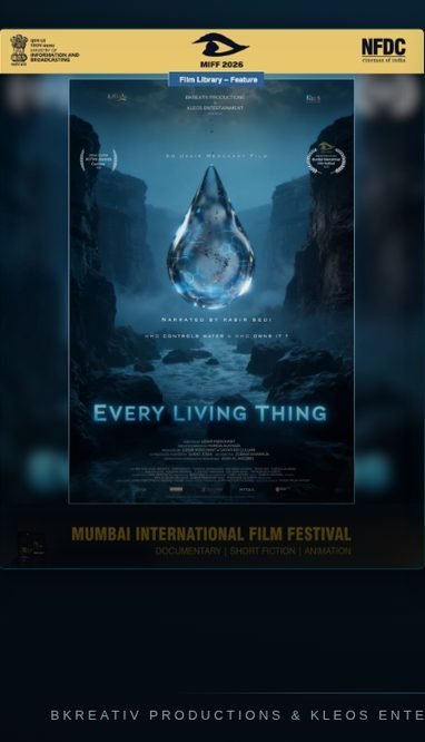Every Living Thing — MIFF poster board